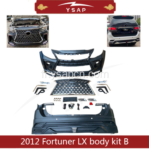 Kit de carrosserie de style Fortuner LX de bonne qualité 2012